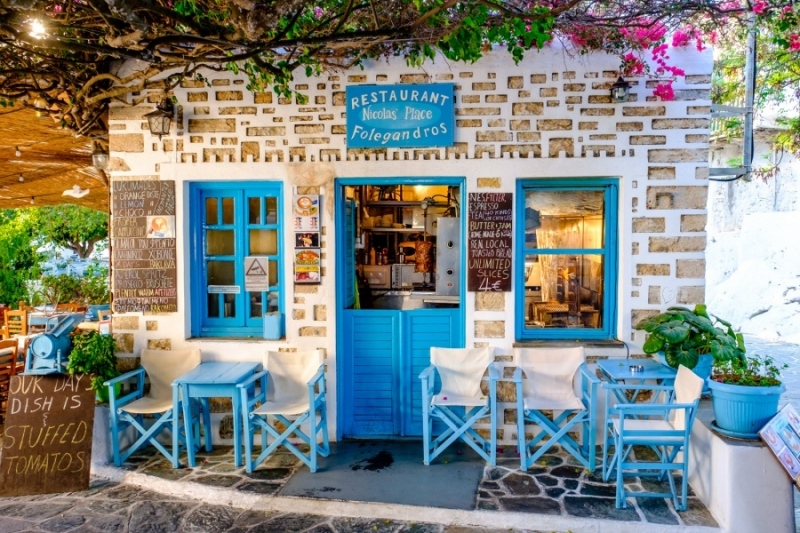 Nicolas' Place, Folegandros Chora