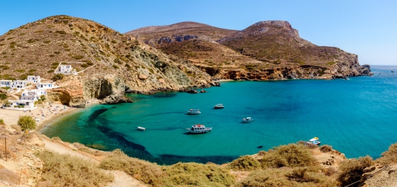Agkali Cove, Folegandros