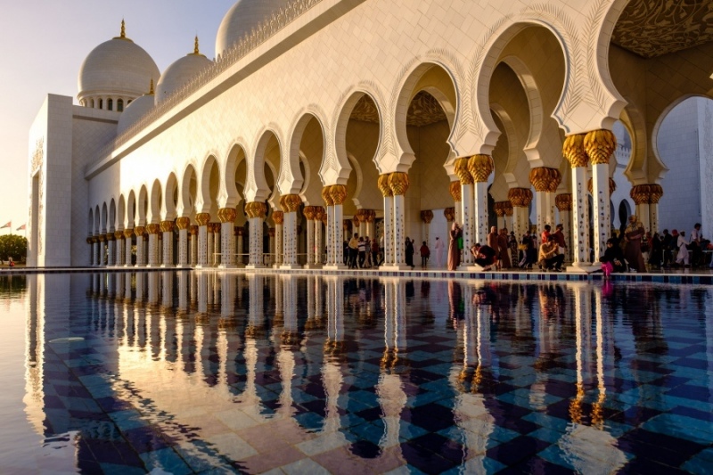 Sheikh Zayed Grand Mosque, Abu Dhabi, UAE