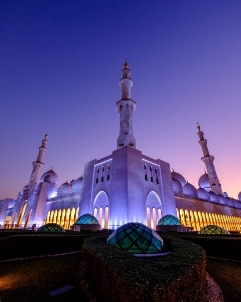 Sheikh Zayed Grand Mosque, Abu Dhabi, UAE