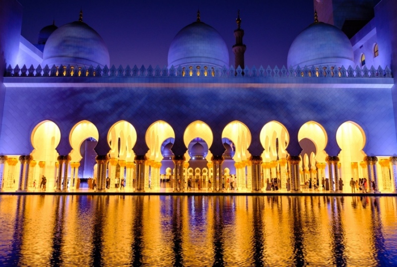 Sheikh Zayed Grand Mosque, Abu Dhabi, UAE
