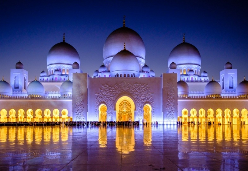 Sheikh Zayed Grand Mosque, Abu Dhabi, UAE