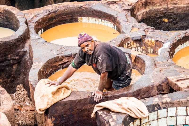 Chaouwara Tanneries, Fes