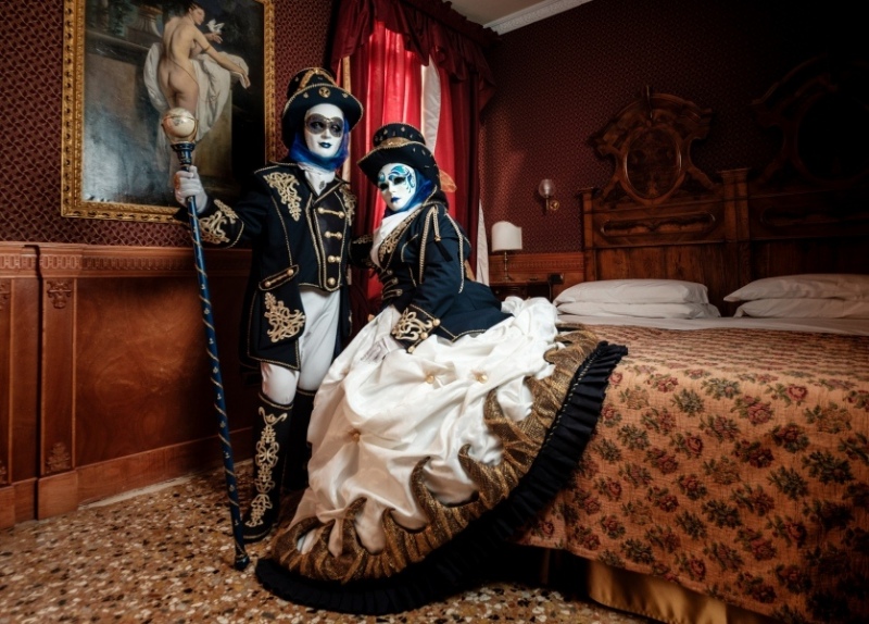 Oggie Domani and Sylviane Ghisalberti